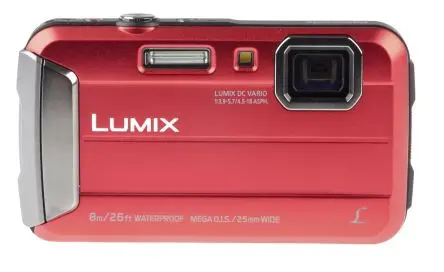 Produktfoto 1 von Panasonic LUMIX DMC-FT30 Digital Digitalkamera 2.7 Zoll LCD 4X Optischer Zoom 4X Digital Zoom Rot