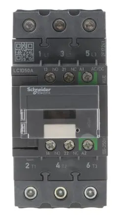 Produktfoto 1 von Schneider Electric TeSys D Schütz 230V ac-Spule, 3-polig, 690V ac / 50 A 250V 22 kW 3 Schließer Motorsteuerung,