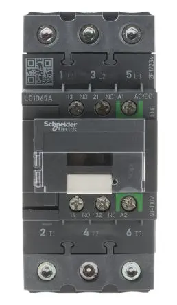 Produktfoto 1 von Schneider Electric TeSys D Schütz 110V ac/dc-Spule, 3-polig, 690V ac / 65 A 130V 30 kW 3 Schließer Motorsteuerung,