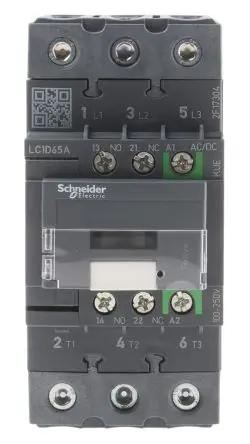 Produktfoto 1 von Schneider Electric TeSys D Schütz 230V ac-Spule, 3-polig, 690V ac / 65 A 250V 30 kW 3 Schließer Motorsteuerung,