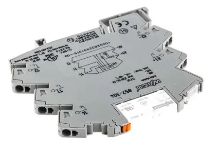 Produktfoto 1 von WAGO 857 Interface Relais 24V dc, 1 Wechsler DIN-Hutschiene