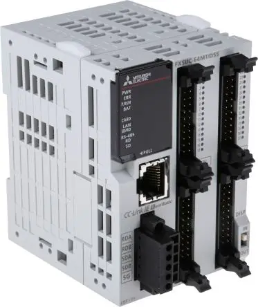 Produktfoto 1 von Mitsubishi MELSEC iQ-F SPS CPU, 32 Eing. Analog Ausg.Typ Analog Eing.Typ