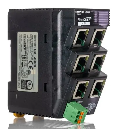 Produktfoto 1 von Omron Schaltbarer Industrie-Hub 6-Kanal