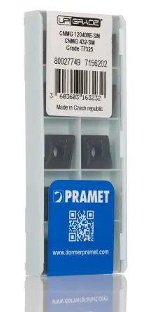 Produktfoto 1 von Pramet 95 ° Drehbankteil, H. 4.76 mm, L. 12.9 mm