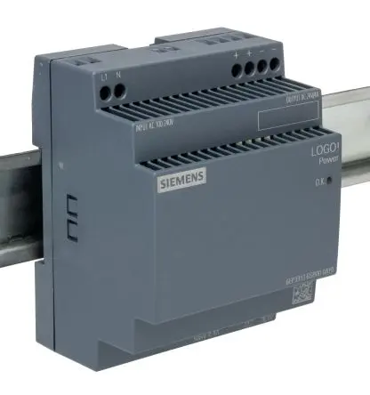 Produktfoto 1 von Siemens LOGO POWER DIN-Schienen Netzteil Geschalteter Modus 264V ac AC / 4 A 24V dc DC 96 W