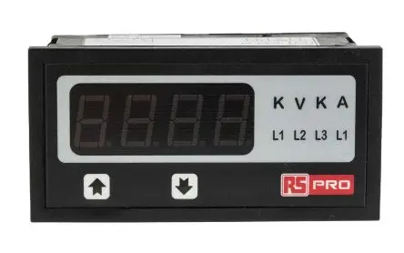 Produktfoto 1 von RS PRO BT144 Digitales Strommessgerät 5 A AC, 92 mm x 43.5 mm T. 68 mm / 0.5 % rdg + 1 Digits