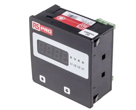 Produktfoto 1 von RS PRO BT144 Digitales Strommessgerät 5 A AC, 92 mm x 92 mm T. 55 mm / 0.5 % rdg + 1 Digits