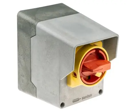SANTON Citadel MP Trennschalter 4-polig Wandmontage 25A Rot IP20 3-phasig