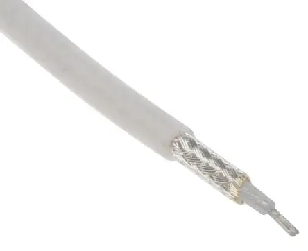 Produktfoto 1 von Belden 83265 RG178B/U Koaxialkabel, Verlegekabel, 50 Ω, Aussen ø 1.8 mm Außen-ø , Weiß