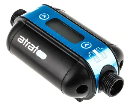 Atrato Atrato 110 °C Durchflussmesser 0.1l/min 20l/min NPT, BSP 1/2 Zoll, 3/8 Zoll
