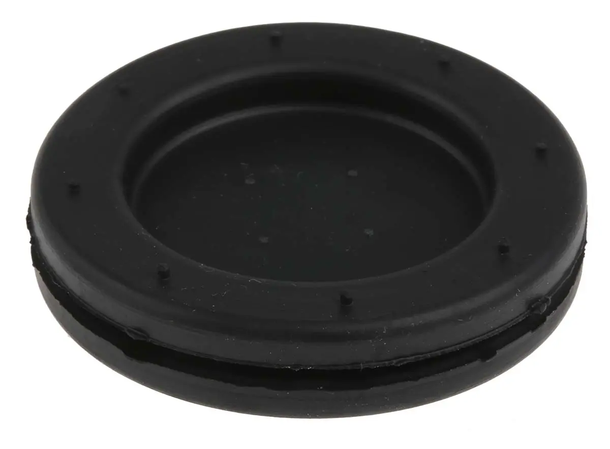 Produktfoto 1 von SES Sterling DG Kabeltülle 1 mm min. 1 mm, Typ Kabeltülle bis Ø 29 mm Loch ø 37 mm Polychloropren Schwarz -30 °C min. 90