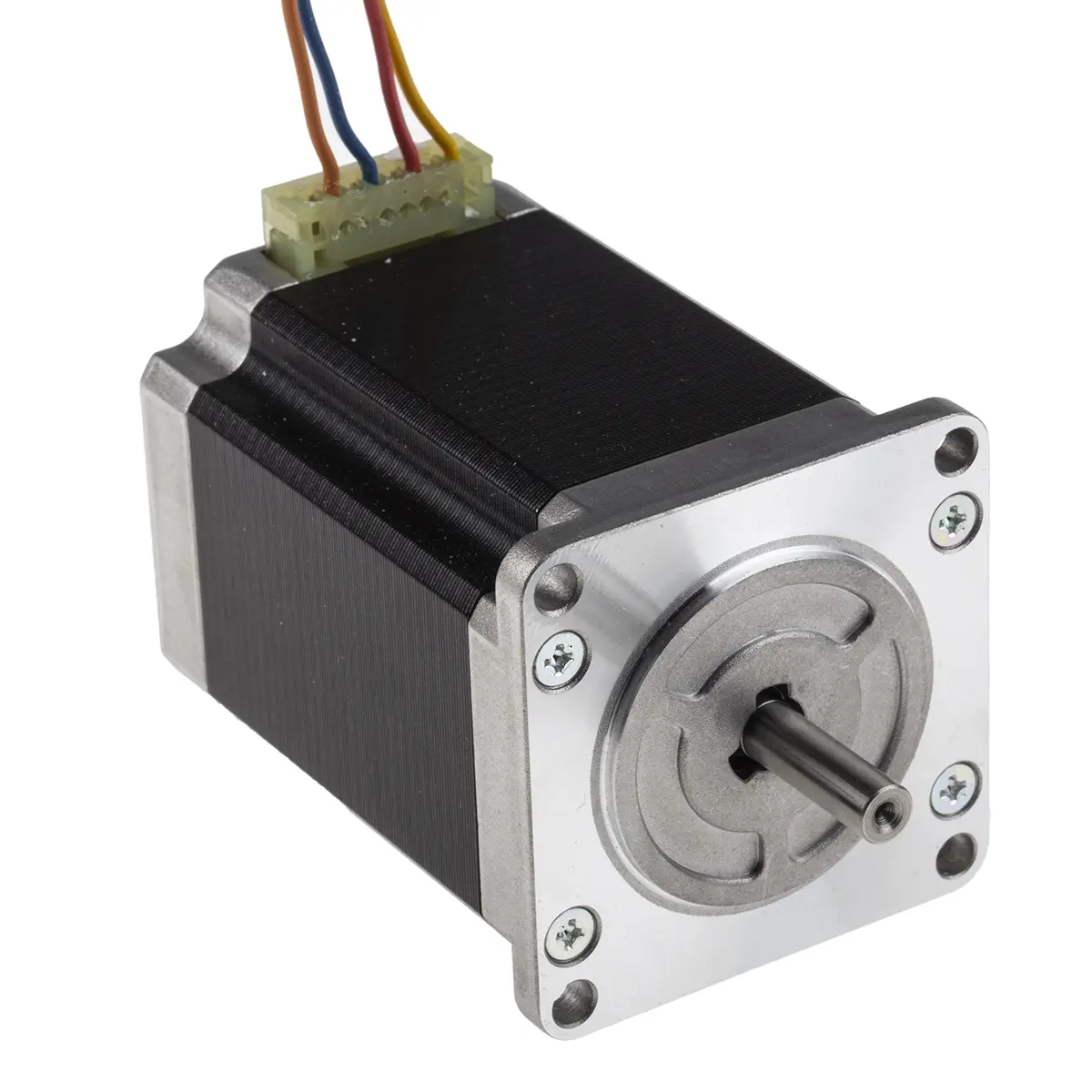 Produktfoto 1 von Sanyo Denki 103-H7126-1740 1.8 ° Schrittmotor 48 V / 4 A 1.65 Nm, 56 x 56 mm Wellen-Ø 6.35 mm