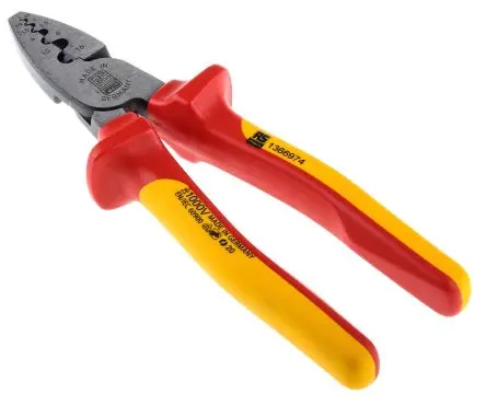 Produktfoto 1 von RS PRO RZR Crimp-Werkzeug für Aderendhülsen, 180mm