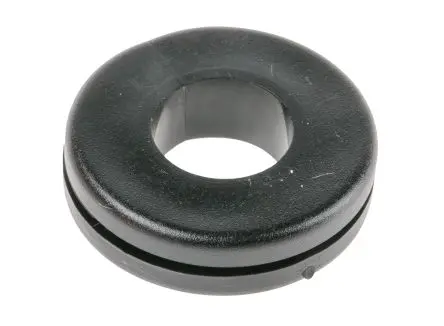 Produktfoto 1 von RS PRO PLIO Kabeltülle 10 mm, Typ Kabeltülle bis Ø 10 mm Loch ø 18 mm Polyvinylchlorid Schwarz -30 °C min. 70 °C max.