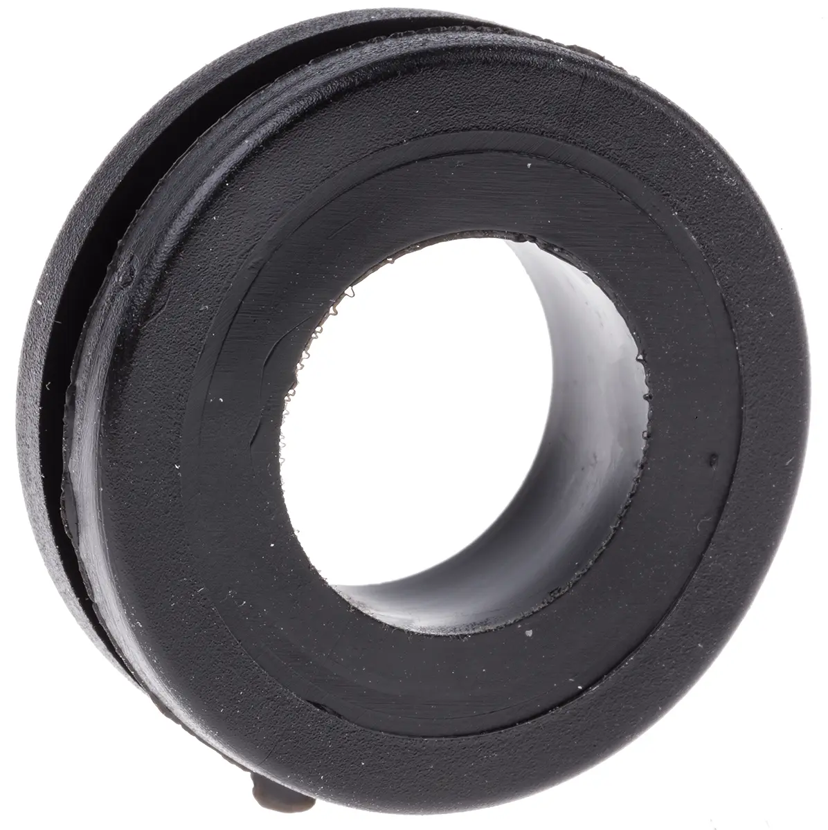 Produktfoto 1 von RS PRO PLIO Kabeltülle 14 mm, Typ Kabeltülle bis Ø 14 mm Loch ø 22 mm Polyvinylchlorid Schwarz -30 °C min. 70 °C max.