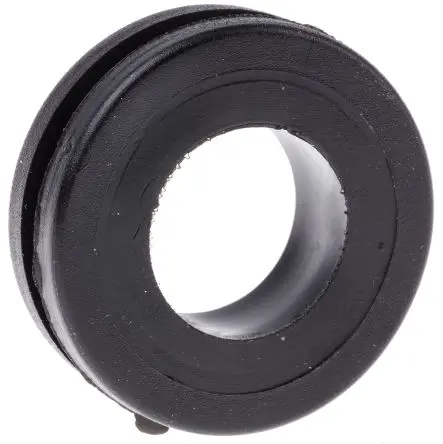 Produktfoto 1 von RS PRO PLIO Kabeltülle 14 mm, Typ Kabeltülle bis Ø 14 mm Loch ø 22 mm Polyvinylchlorid Schwarz -30 °C min. 70 °C max.