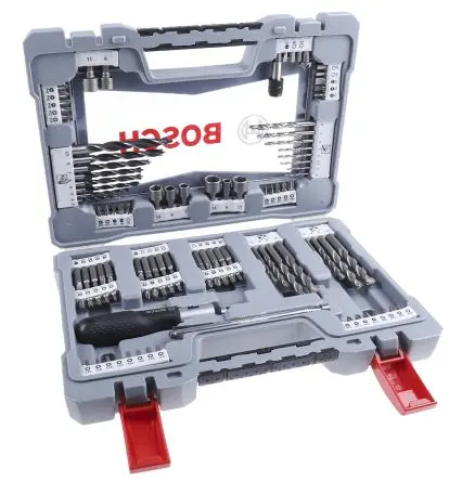 Bosch HSS-G Drehung Satz 2 mm → 20 mm, 105-teilig für Mauerwerk