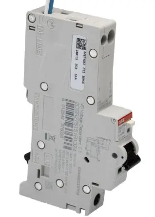 Produktfoto 1 von ABB System Pro M Compact DSE201 M FI/LS-Schalter (RCBO) 32A, 1-polig Typ C, Empfindlichkeit 30 mA