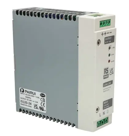 Produktfoto 1 von RS PRO DIN-Schienen Netzteil Geschalteter Modus 264V ac / 5 A 28V dc Gleichstrommotor 300 W