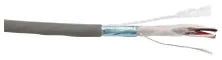 Produktfoto 1 von Alpha Wire Ecogen Ecocable Mini Datenkabel, 4-paarig 0.09 mm² 30 m Ø 3.99 mm MPPE isoliert Grau