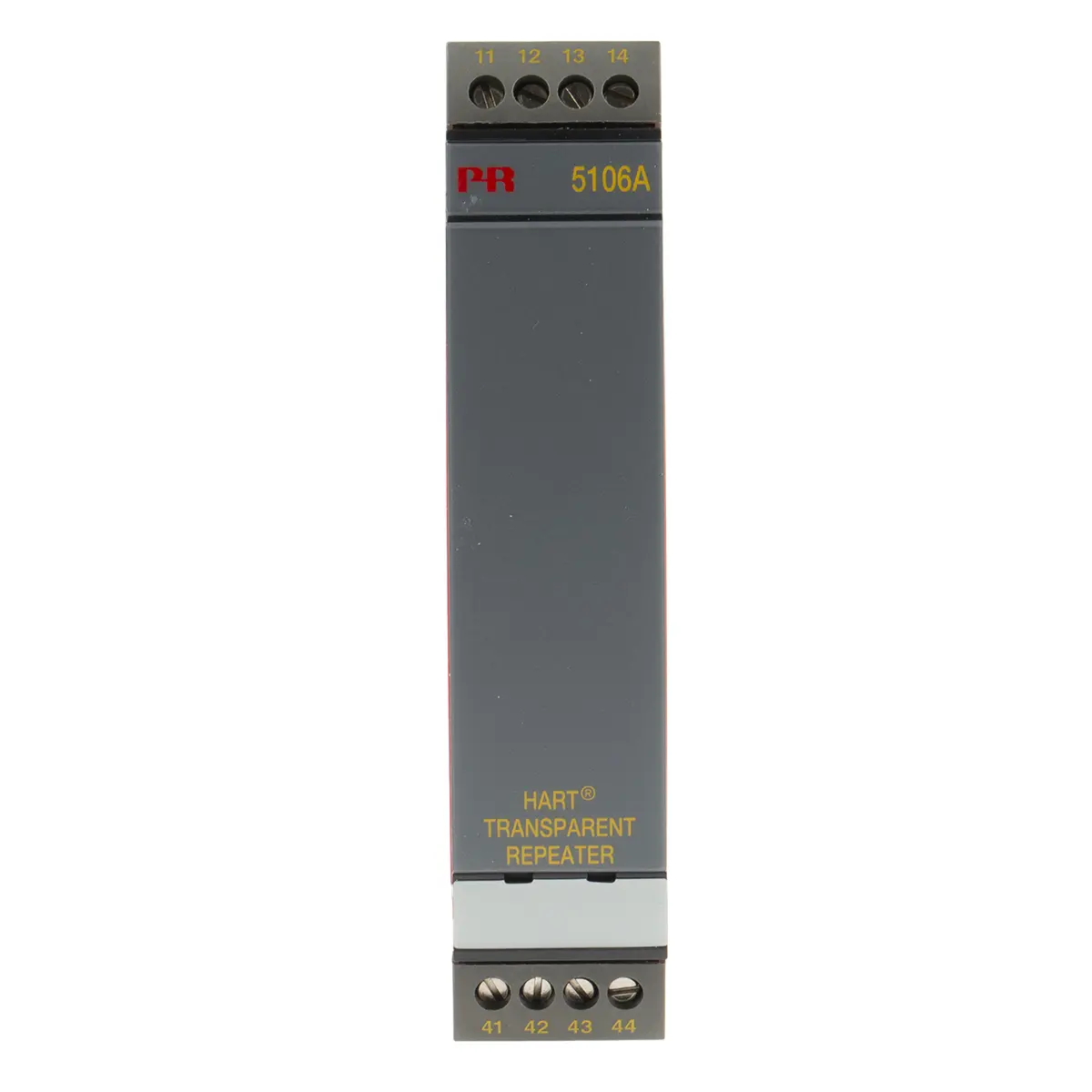 Produktfoto 1 von PR Electronics Serie 5106A Transparenter Speisetrenner 21.6 to 253 V ac, 19.2 to 300 V dc, Strom 4 to 20 mA EIN / Strom