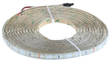 Produktfoto 1 von RS PRO LS LED-Streifen 7000k, Weiß, 5 m x 10 mm 24V 60LEDs/M, 550 lm/m IP65 4.8 W/M