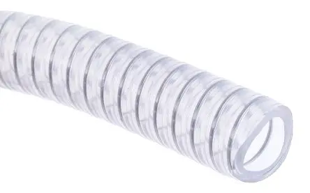 Produktfoto 1 von RS PRO Flexibler Schlauch, Ø 19 mm 26 mm Außen-ø Klar Polyvinylchlorid 7.5 bar x 10 m