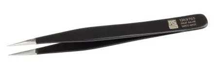 Produktfoto 1 von RS PRO Edelstahl Pinzette, 120mm Antimagnetisch 1-teilig ESD-Sicherheit