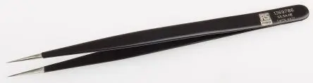 Produktfoto 1 von RS PRO Edelstahl Pinzette, 140mm Antimagnetisch 1-teilig ESD-Sicherheit