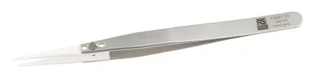 Produktfoto 1 von RS PRO Edelstahl Pinzette, 135mm, Spitze Fein Antimagnetisch 1-teilig