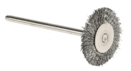 Produktfoto 1 von RS PRO Stahl Zopfdraht Schleifbürste, Ø 21.6 mm