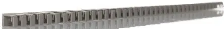 Produktfoto 1 von RS PRO VK Self-Adhesive Grau, 9mm x 11 mm Polypropylen, Länge 500.00 mm, Seitenwand Flexibel