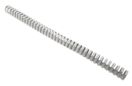 Produktfoto 1 von RS PRO VK Self-Adhesive Grau, 30mm x 30 mm Polypropylen, Länge 500.00 mm, Seitenwand Flexibel