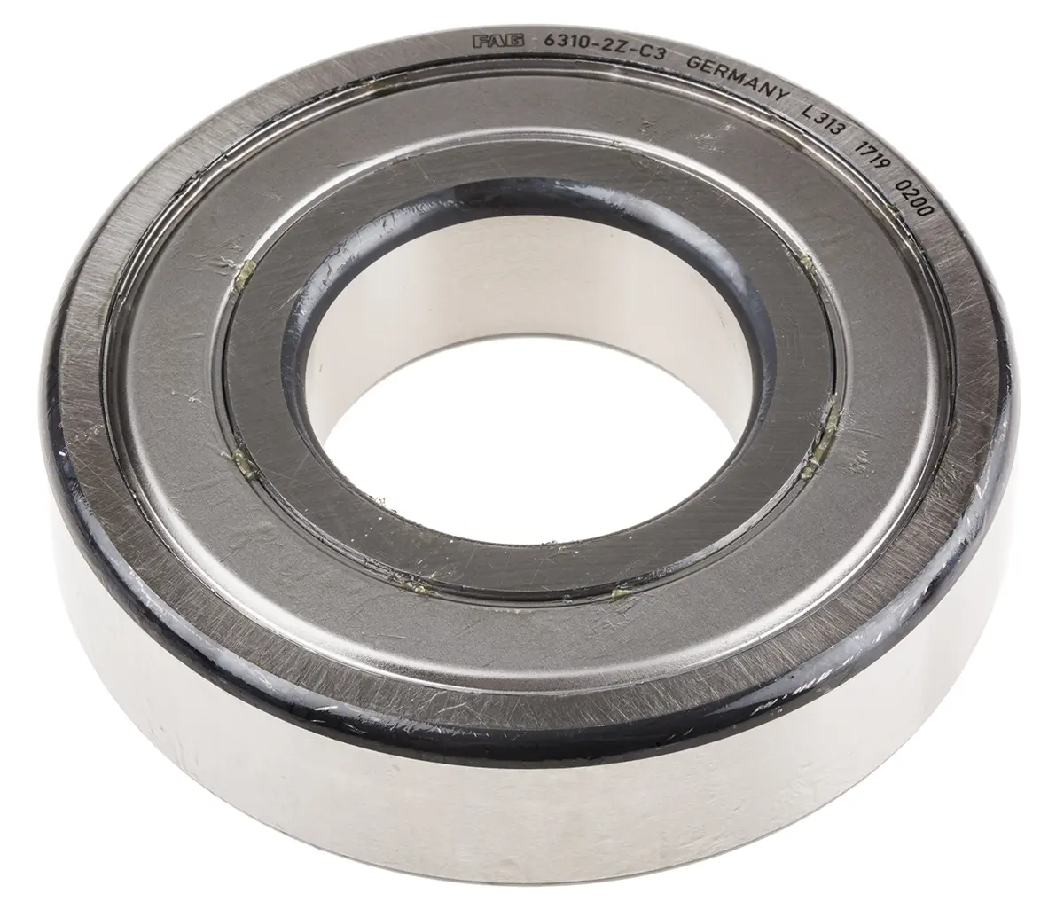 Produktfoto 1 von FAG 1-reihig Kugellager glatt, Innen-Ø 50 mm / Außen-Ø 110 mm Außen-ø , Breite 27 mm