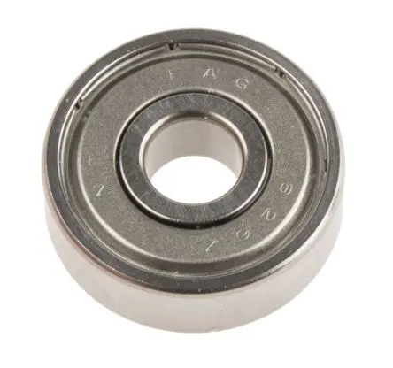 Produktfoto 1 von FAG 1-reihig Kugellager glatt, Innen-Ø 6 mm / Außen-Ø 19 mm Außen-ø , Breite 6 mm