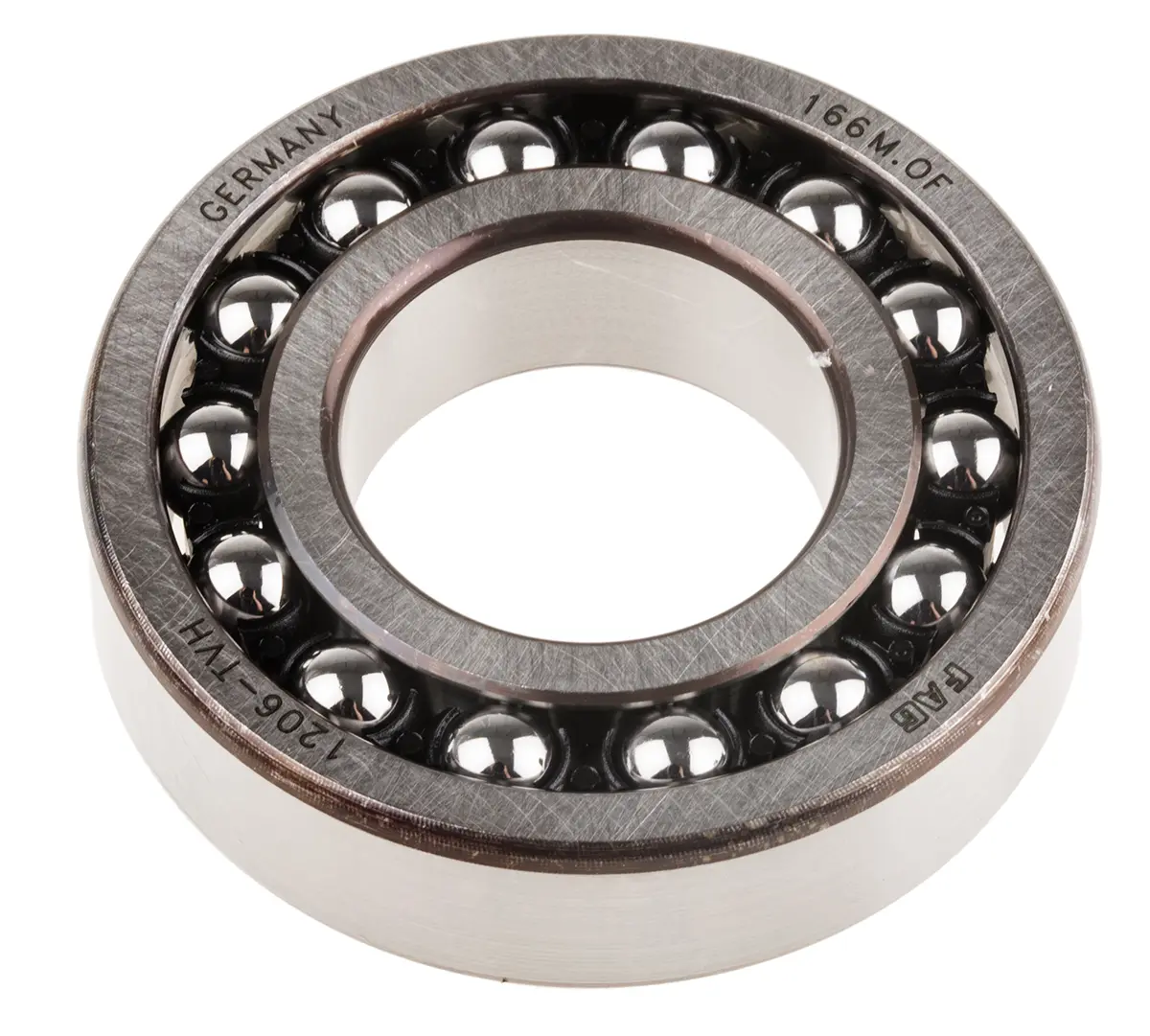 Produktfoto 1 von FAG 2-reihig Kugellager glatt, Innen-Ø 30 mm / Außen-Ø 62 mm Außen-ø , Breite 16 mm
