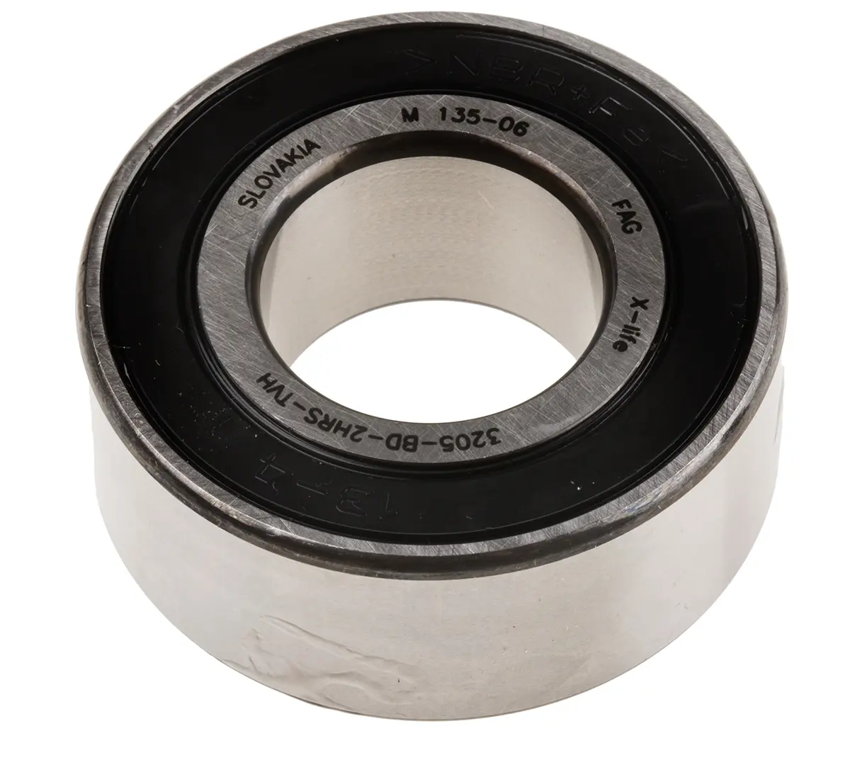 Produktfoto 1 von FAG Schrägkugellager 2-reihig glatt, Innen-Ø 25 mm / Außen-Ø 52 mm Außen-ø , Breite 20.6 mm