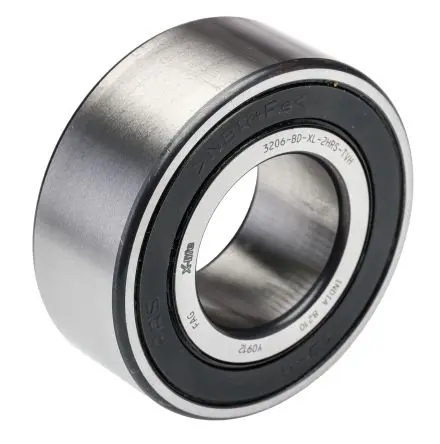 Produktfoto 1 von FAG Schrägkugellager 2-reihig glatt, Innen-Ø 30 mm / Außen-Ø 62 mm Außen-ø , Breite 23.8 mm