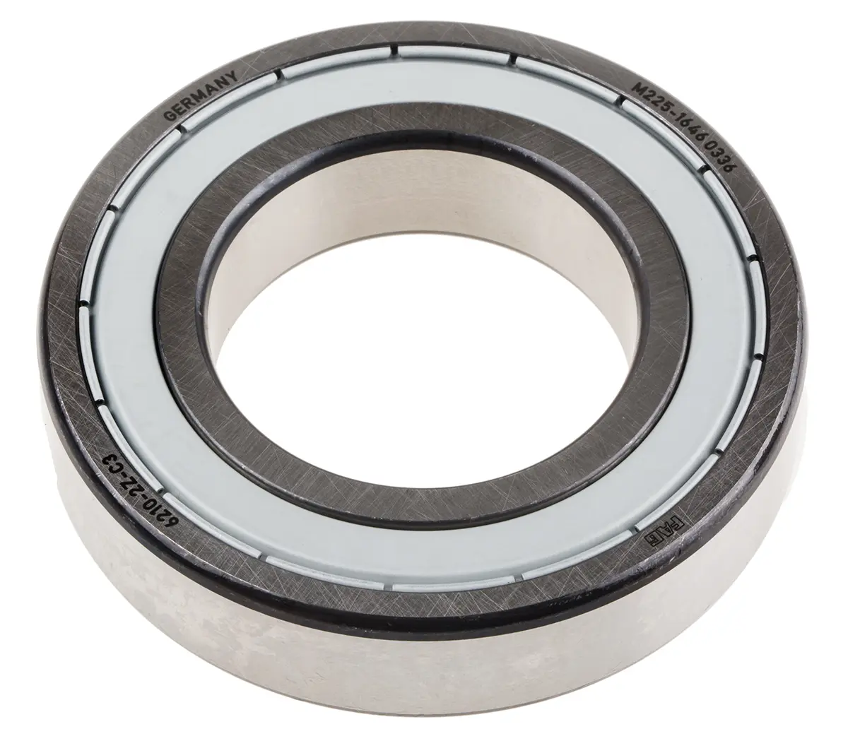 Produktfoto 1 von FAG 1-reihig Kugellager glatt, Innen-Ø 50 mm / Außen-Ø 90 mm Außen-ø , Breite 20 mm