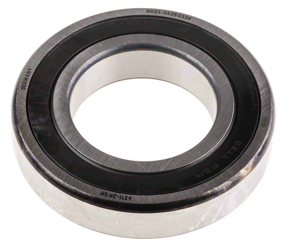 Produktfoto 1 von FAG 1-reihig Kugellager glatt, Innen-Ø 55 mm / Außen-Ø 100 mm Außen-ø , Breite 21 mm