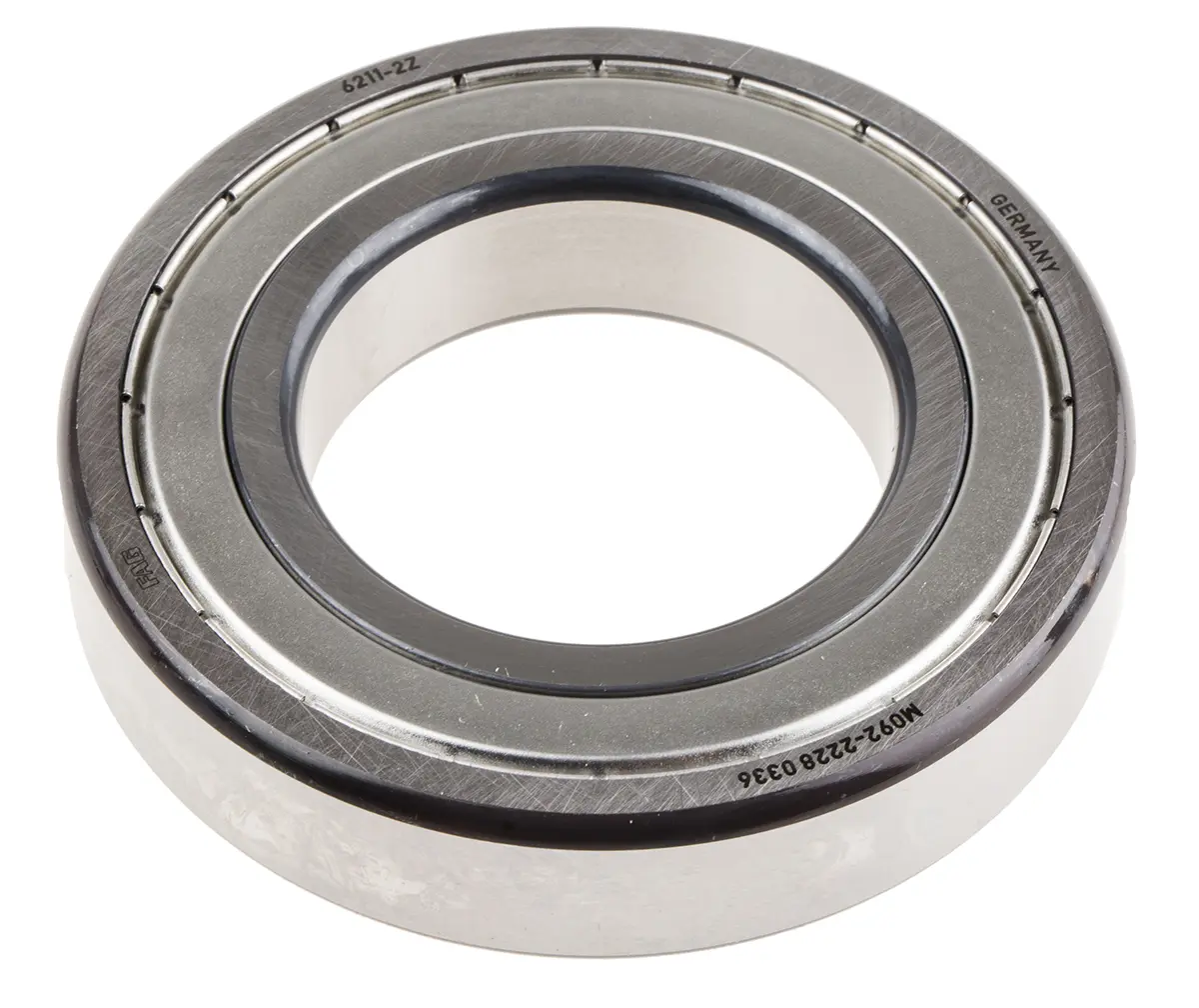 Produktfoto 1 von FAG 1-reihig Kugellager glatt, Innen-Ø 55 mm / Außen-Ø 100 mm Außen-ø , Breite 21 mm