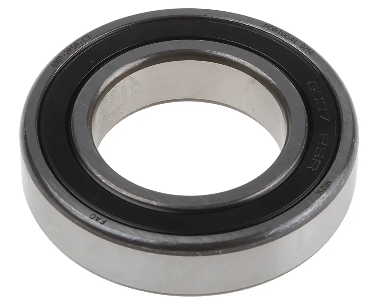 Produktfoto 1 von FAG 1-reihig Kugellager glatt, Innen-Ø 35 mm / Außen-Ø 62 mm Außen-ø , Breite 14 mm
