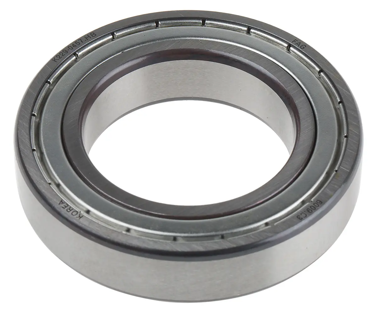 Produktfoto 1 von FAG 1-reihig Kugellager glatt, Innen-Ø 45 mm / Außen-Ø 75 mm Außen-ø , Breite 16 mm