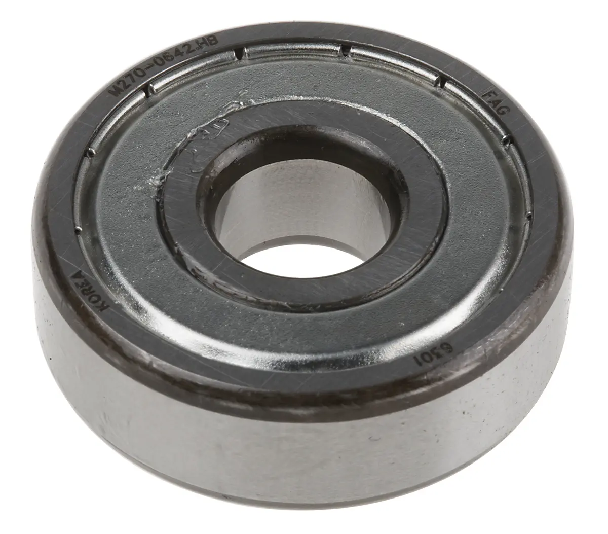 Produktfoto 1 von FAG 1-reihig Kugellager glatt, Innen-Ø 12 mm / Außen-Ø 37 mm Außen-ø , Breite 12 mm