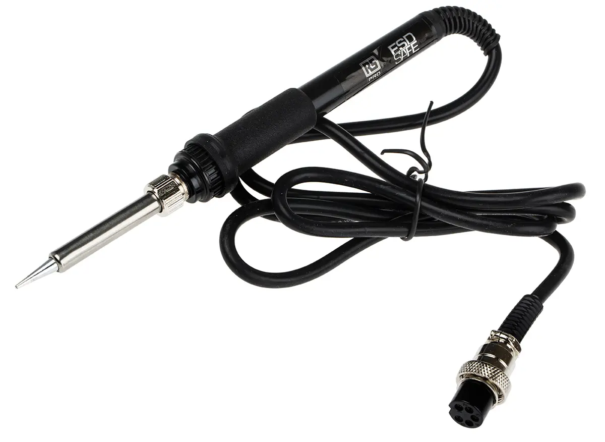 Produktfoto 1 von RS PRO Netz Lötkolben 24V / 60W, für Lötstation 256B, Lötstation 989B