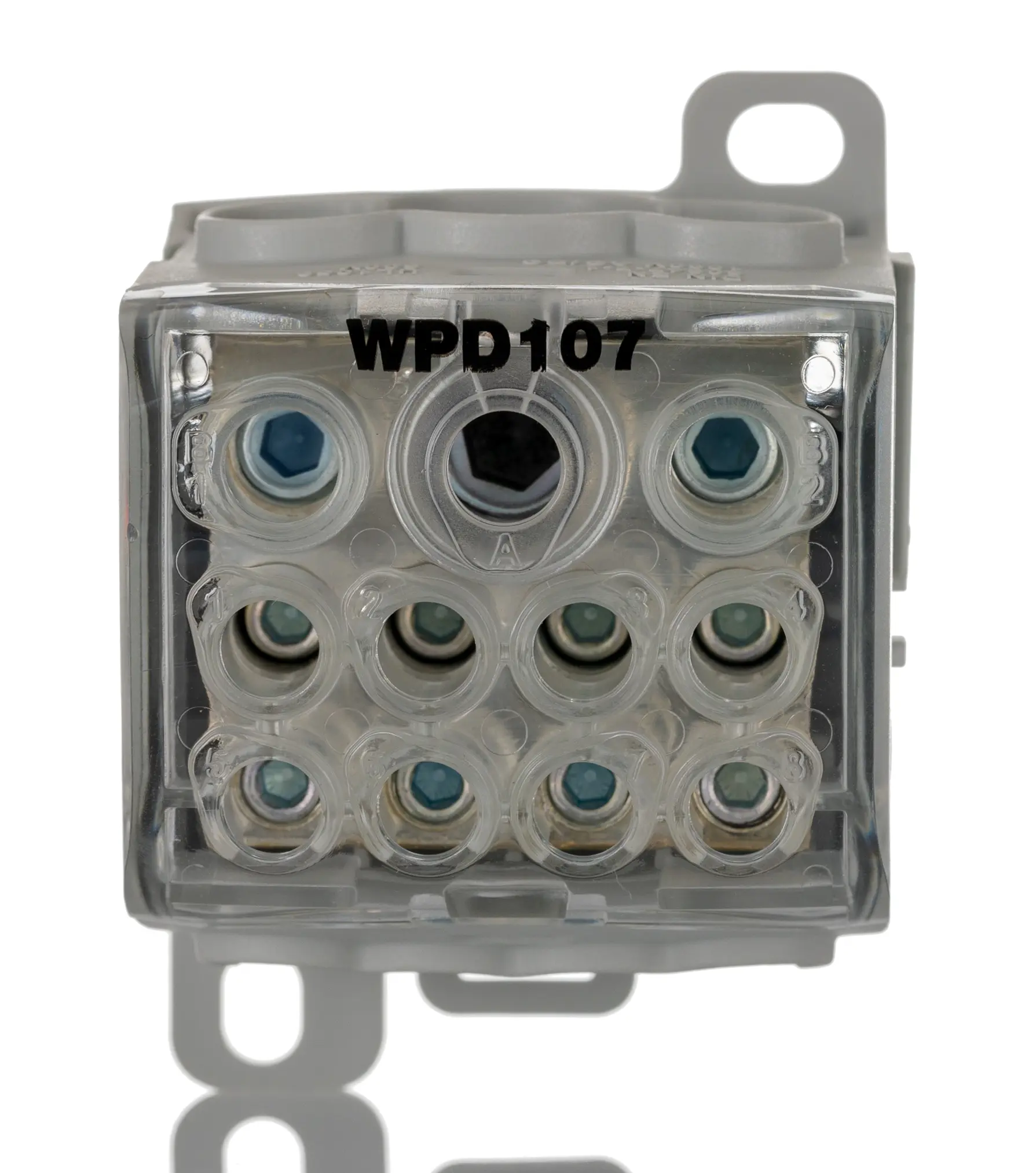 Produktfoto 1 von Weidmüller WPD Verteilerblock 1 Grau, 1 kV ac/dc Schraubbefestigung IECEx/ATEX