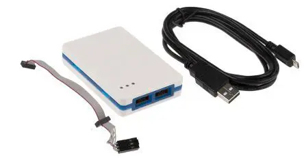 Produktfoto 1 von Microchip Atmel-ICE Chip-Programmiergerät, Programmierkit, Mikrocontroller SAM und Atmel AVR