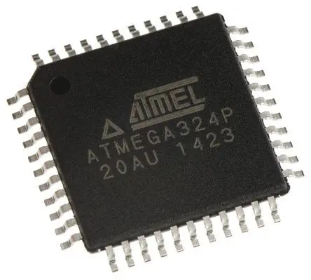 Produktfoto 1 von Microchip Mikrocontroller ATMEGA324P AVR 8 bit Oberfläche 32kB Flash TQFP 44-Pin 20 MHz 2 kB RAM
