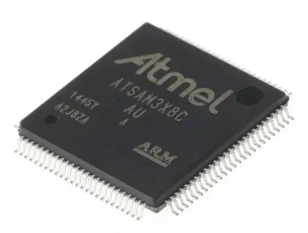 Produktfoto 1 von Microchip Mikrocontroller SAM3X ARM Cortex M3 32 bit Flash Oberfläche 512kB LQFP 100-Pin 84 MHz 96 kB RAM