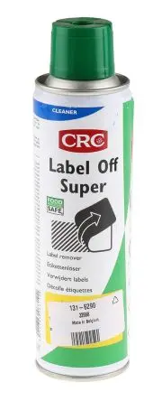 Produktfoto 1 von CRC LABEL OFF Super Etikettentferner entfernt Etikett 250 ml Zerstäuber